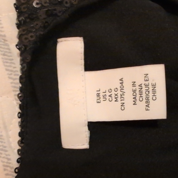 Black sequence crop top - Picture 4 of 4